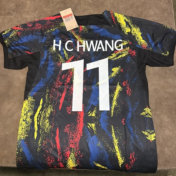 2022 - 23 South Korea Away Soccer Jersey NWT Nike Dri-Fit - Picture 2 of 11